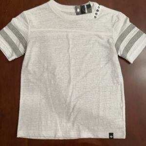 brothers boy size XXS 6 shirt NWT tee white